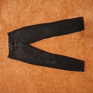 Celebrity Pink Distressed Black Curvy Skinny Jeans,Size 3